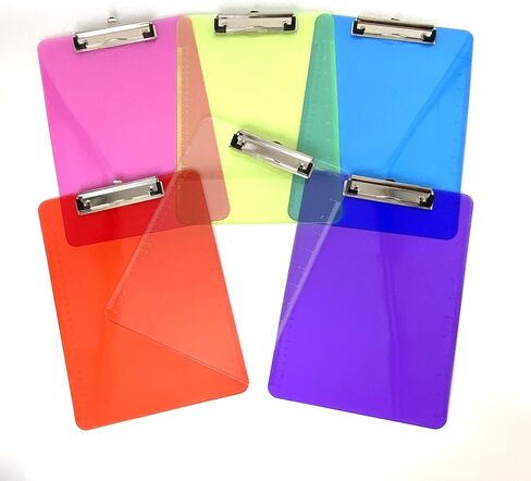 مجموعة Adorox مكونة من 12 لوحة حافظة ذات حجم قياسي، ملونة وشفافة، مزيج من الألوان المتنوعة (12 قطعة متعددة الألوان) in Kuwait