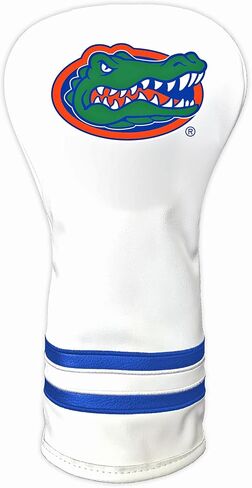 Team Golf NCAA White Vintage Driver Golf Club Headcover, Form Fitting Design, Retro Design & Superb Quality in Saudi Arabia