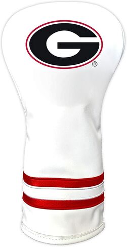 Team Golf NCAA White Vintage Driver Golf Club Headcover, Form Fitting Design, Retro Design & Superb Quality in Saudi Arabia