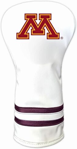 Team Golf NCAA White Vintage Driver Golf Club Headcover, Form Fitting Design, Retro Design & Superb Quality in Saudi Arabia