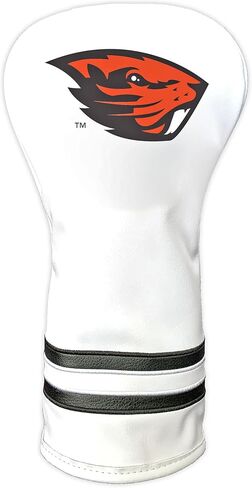 Team Golf NCAA White Vintage Driver Golf Club Headcover, Form Fitting Design, Retro Design & Superb Quality in Saudi Arabia