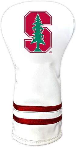 Team Golf NCAA White Vintage Driver Golf Club Headcover, Form Fitting Design, Retro Design & Superb Quality in Saudi Arabia