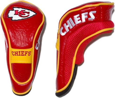 غطاء رأس فريق الجولف NFL Hybrid Golf Club، إغلاق بخطاف وحلقة، مبطن بالقطيفة لحماية إضافية للنادي in Kuwait