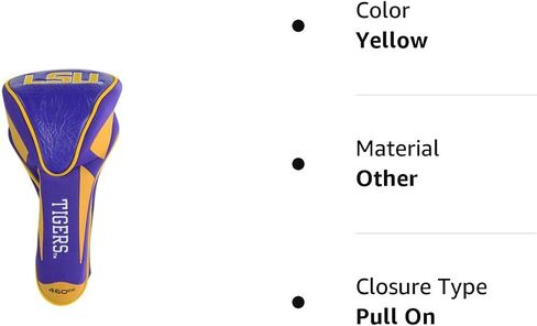 Team Golf NCAA Unisex-Adult Single Apex Driver Head Cover in Saudi Arabia