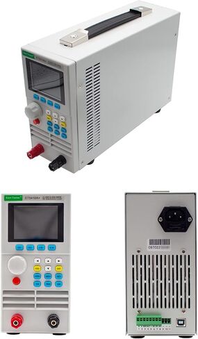 ET5420A + جهاز قياس حمل تيار مستمر ثنائي القناة قابل للبرمجة 200 وات * 2 تيار مستمر جهاز اختبار تحميل البطارية الإلكتروني جهاز اختبار تيار مستمر 0-150 فولت 0-40 أمبير (ET5420A+، USB) in Kuwait