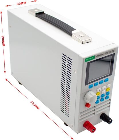 ET5420A + جهاز قياس حمل تيار مستمر ثنائي القناة قابل للبرمجة 200 وات * 2 تيار مستمر جهاز اختبار تحميل البطارية الإلكتروني جهاز اختبار تيار مستمر 0-150 فولت 0-40 أمبير (ET5420A+، USB) in Kuwait