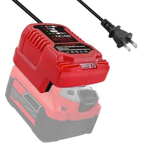 Mini Battery Charger Replacement for Craftsman, Rapid 2A Battery Charger for Craftsman 20V Max Battery CMCB204 CMCB202 CMCB201(No Battery)