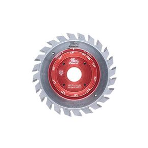 Amana Tool - EZ120-24-22 EZ Dial Adustable Scoring Set - Shim Free 120mm Dia x 24T 22mm BO