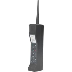 Luqeeg Vintage Cell Phone Prop, Old Fashioned Brick Mobile Phone Model, 80s 90s Retro Mobile Phone Party Decor Vintage Brick Mobile Phone Model for Family Decoration Photographic Prop