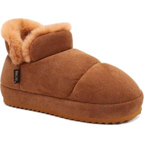 ONCAI Womens Slippers House Slippers for Woman Slipper Boots for Women Ladies Winter Fuzzy Warm Bootie Indoor Outdoor
