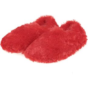 Winter Indoor Moccasin Slippers for Women, Soft Warm Fuzzy Home Slippers Non-Slip for Women