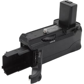 Vertical Battery Grip Holder for A6000 A6300 A6400 A6100 A6500, Double Battery Capacity, Inline Shutter, Compatible with Tripod, External Charging Interface