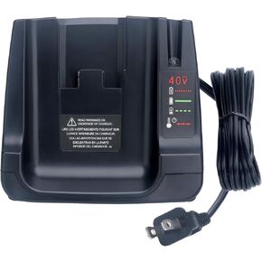 استبدال Lasica لشاحن بطارية بلاك اند ديكر 40 فولت LCS40، متوافق مع بطاريات بلاك اند ديكر 36 فولت أو 40 فولت ماكس LBX2040 LBXR36 LST540 LCS1240 LCS36 40 فولت ماكس شاحن بطارية أداة الطاقة in Kuwait
