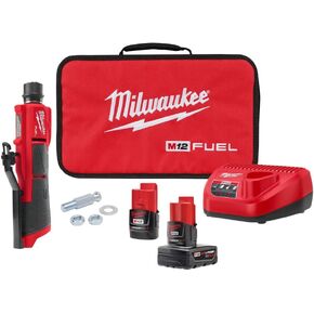 Milwaukee Tire Grinder - 12V Fuel 2409-22 With 2 Batteries 1 Bivolt Charger and 1 Bag
