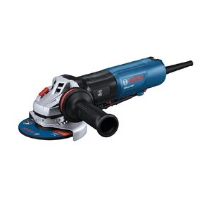 BOSCH GWS14-50P 5 In. Angle Grinder with Lock-On Paddle Switch - Complete Set for Versatile Grinding and Cutting