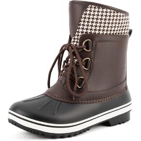 MaxMuxun Women's Winter Snow Boots Waterproof Insulated Mid Calf