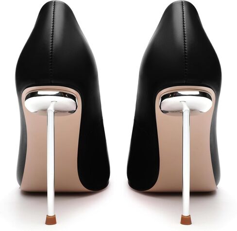AMBELIGHT High Heels Pumps for Women Stiletto Pointed Closed Toe Slip on Sexy Classic Elegant Dressy Shoes in Saudi Arabia