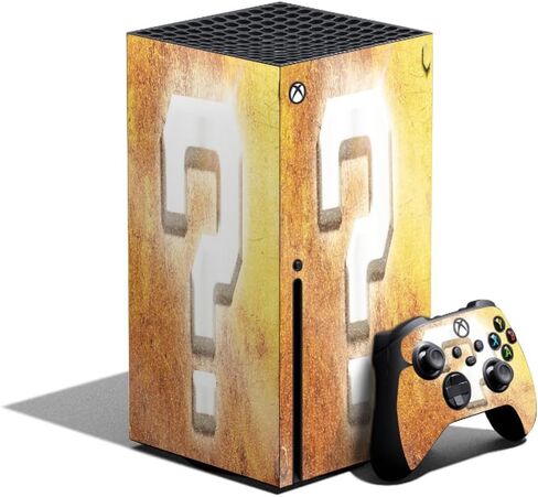 Glossy Glitter Gaming Skin Compatible with Xbox Series X Bundle - Merry Christmas - Premium 3M Vinyl Protective Wrap Decal Cover - Easy to Apply | Crafted in The USA by MightySkins in Saudi Arabia