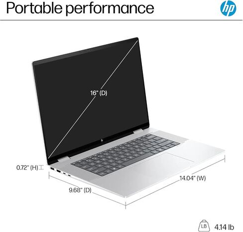 HP - Envy 2-in-1 16" Wide Ultra XGA (1920 x 1200) Touch-Screen Laptop - AMD Ryzen 7 8840HS - 16GB Memory - 1TB SSD – w/Stylus in Kuwait