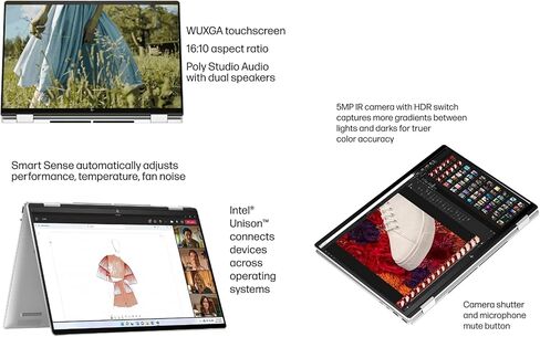 HP - Envy 2-in-1 16" Wide Ultra XGA (1920 x 1200) Touch-Screen Laptop - AMD Ryzen 7 8840HS - 16GB Memory - 1TB SSD – w/Stylus in Kuwait
