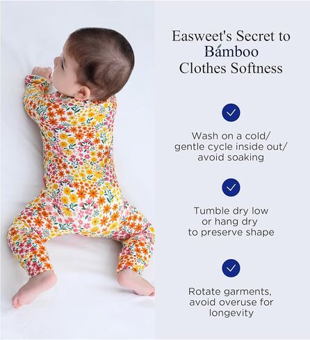 Bamboo Viscose Baby Girl Romper Long Sleeve Zipper Footless Baby Jumpsuit in Saudi Arabia