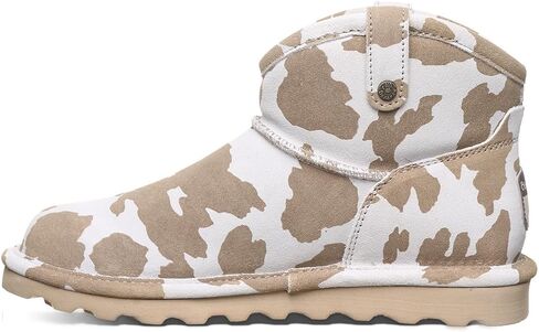 BEARPAW Margot Women's Cow Print Suede Boots - 3052W in Saudi Arabia