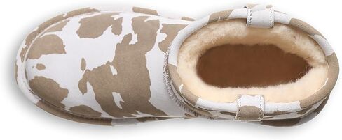 BEARPAW Margot Women's Cow Print Suede Boots - 3052W in Saudi Arabia