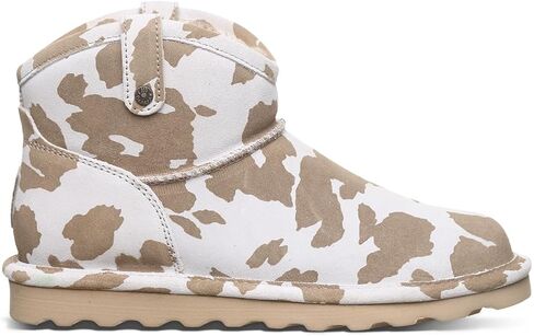 BEARPAW Margot Women's Cow Print Suede Boots - 3052W in Saudi Arabia