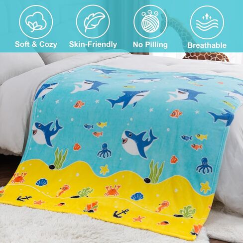 ألعاب هدايا الديناصورات للأولاد والبنات - بطانية دينو تتوهج في الظلام، أفضل هدايا عيد الميلاد وعيد الحب وعيد الفصح للأطفال من سن 1 2 3 4 5 6 7 8 9 10 سنوات للأطفال في سن المراهقة رمي ناعم 50 بوصة × 60 بوصة in Saudi Arabia