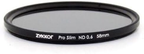 58mm Pro Slim CPL - MC UV - ND 0.6 Filter Kit with Deluxe Pouch in Saudi Arabia