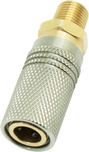1/8" NPT Male Thread Coupler, Paintball PCP HPA CO2 Air Tank Refill ConnectorAdapter, 8MM Quick Disconnect Quick Release Adapter Fitting in Saudi Arabia