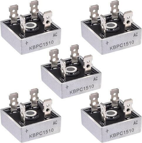 KBPC2504 Bridge Rectifier Diode 25A 400V KBPC 2504 Electronic Silicon Mini Rectofier Diodes Ac to Dc 25 Amp 400 Volt (Pack of 5Pcs) in Saudi Arabia