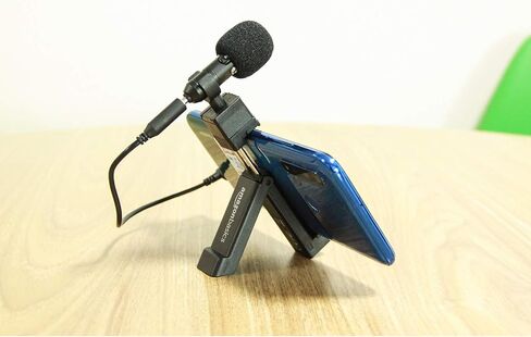 Amazon Basics Microphone for Smartphones with Clip - Black in Saudi Arabia