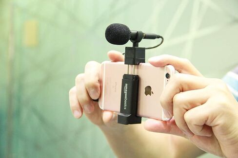Amazon Basics Microphone for Smartphones with Clip - Black in Saudi Arabia