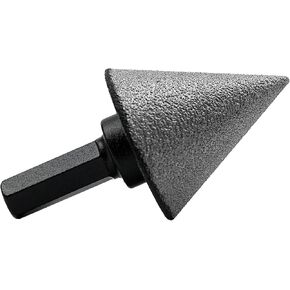 لقمة مشطوفة ماسية مقاس 1-3/8 بوصة (2-35 مم) مع ساق سداسية لتوسيع التشذيب وتشكيل الثقوب الموجودة في بلاط البورسلين والرخام الجرانيت (1-3/8 بوصة (2-35 مم) ساق سداسية) in Kuwait