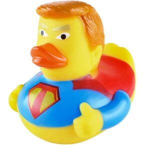 Trump Rubber Duck, 2024 Flag Squeak Bath Rubber Duckies Toy for Family Party Kids Birthday, President Electoion Office and Jeeps Decoration - Unique Souvenir!