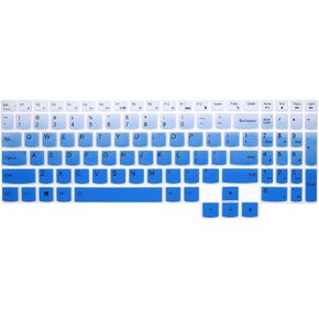 Silicone Keyboard Cover for Lenovo Legion 5 Keyboard Cover/for Lenovo Legion 5 Series Legion 5 5i 5p 5pi 15.6" and 17.3 Inch Gaming Laptop/for Legion Keyboard Skin Protector-Rainbow