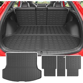 حصيرة صندوق السيارة powoq متوافقة مع 2016-2022 لكزس RX350 RX450H (بدون طراز RXL) استبدال حصيرة البضائع بطانة البضائع لملحقات لكزس 2016-2022 (متوافقة مع 2016-2022 لكزس RX350 RX450H، حصيرة صندوق السيارة) in Kuwait