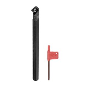 uxcell 1/2" Shank Lathe Indexable Boring Bar Turning Tool Holder S12M-SSSCR09 45°