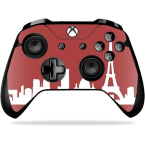 MightySkins Skin Compatible with Microsoft Xbox One X Controller - Paris | Protective, Durable, and Unique Vinyl Decal wrap Cover | Easy to Apply, Remove, and Change Styles | Made in The USA