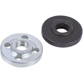 Angle Grinder Flange,1 Pair Electrical Angle Grinder Inner Outer Flange Fitting Lock Nut Replacement Part for 9523 Angle Grinder Motor Rotor