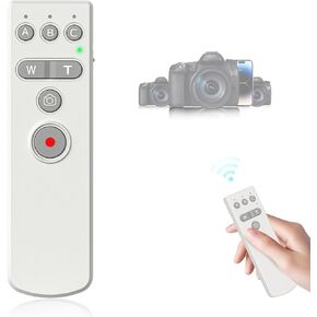 AODELAN Camera Wireless Remote Control Compatible with Canon Sony Nikon and Smartphone,Shutter Release with Zoom AF Focus for Canon EOS R5 R6 R50/for Sony ZV-E10 A7C A7III/for Nikon P1000 Z30 Z50