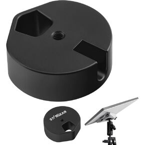 Starlink Mini Tripod Adapter-1/4-20 Nut Base Tripod Mount Adapter Aluminum Alloy, Compatible with Pipe Mount, Most Photography Tripods and RAM Mount