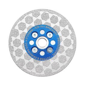 Diamond Granite Cutting Wheel - 4 1/2 Inch 115mm Tile Grinding Disc for Shaping Grinding Beveling Rounding Granite,Porcelain,Tile,Stone,Marble,Quartz with 5/8-11 Thread