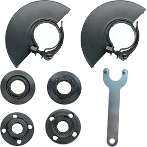 Angle Grinder Safety Guard Protector Flange Wrench Metal Lock Nut 4-1/2" 115mm 5" 125mm replace for DEWALT BOSCH MAKITA XAG04T XAG04Z XAG09Z XAG11Z RYOBI METABO Angle Grinder