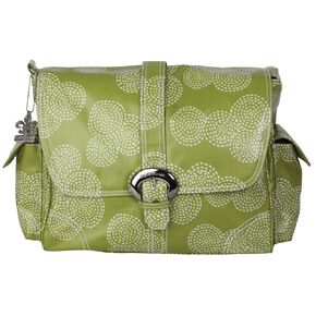 Kalencom Matte Coated Buckle Bag, Stitches Orange