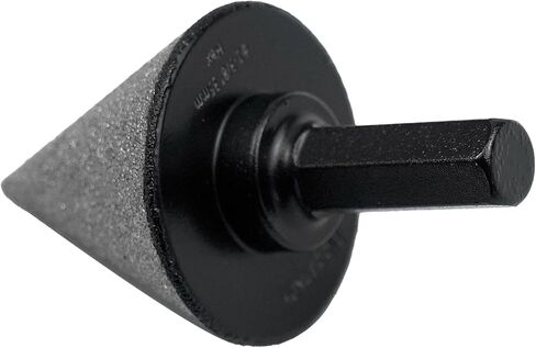 لقمة مشطوفة ماسية مقاس 1-3/8 بوصة (2-35 مم) مع ساق سداسية لتوسيع التشذيب وتشكيل الثقوب الموجودة في بلاط البورسلين والرخام الجرانيت (1-3/8 بوصة (2-35 مم) ساق سداسية) in Kuwait