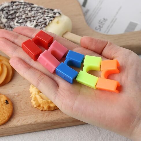 5 Pairs Reusable Chopsticks Holder Non Slippery Chopsticks Helper for Replaceable Practice Chopsticks Heat Resistant for Many Age, Kids, Adult, Beginner, Trainers or Learner (Multi Color) in Saudi Arabia