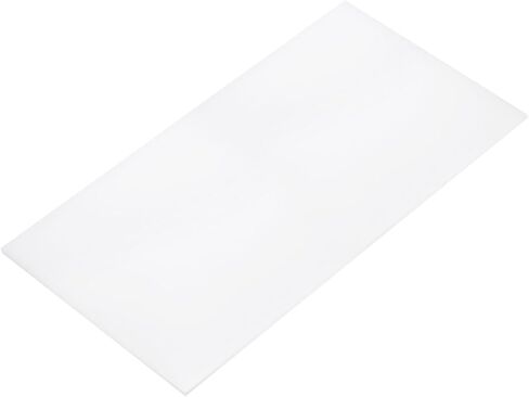 DMiotech 12 x 12 x 3/4 Inch Plastic UHMW Sheets, Ultra High Molecular Weight Polyethylene, Opaque White Polyethylene Board for Automotive, Chemical, Manufacturing, DIY Home Kitchen in Saudi Arabia