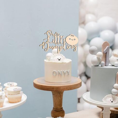 Let The Adventure Begin Baby Shower Cake Topper - Happy Camper Wooden Cake Topper,Natural Adventure Themed Decor,Baby Shower Decorations in Kuwait